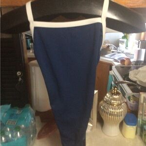Speedo Navy and White Swimwear